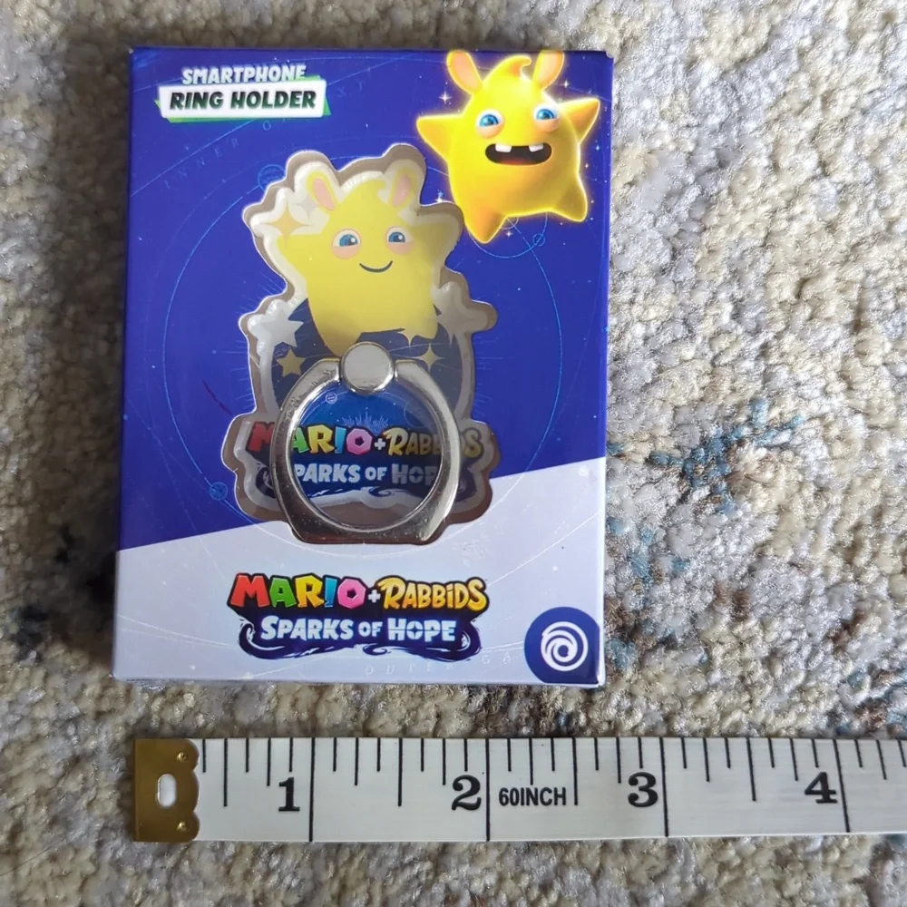 Mario + Rabbids Sparks Of Hope Smart Phone Ring Holder (Target Pre-Order Bonus)